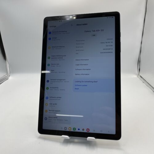 Samsung Galaxy Tab A9+ 5G SM-X218U 64GB Graphite Wi-Fi + 5G