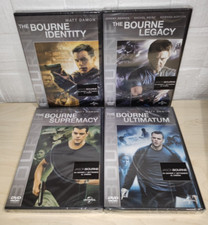 THE BOURNE – IDENTITY – LEGACY – SUPREMACY – ULTIMATUM – MATT DAMON LOTTO 4 DVD