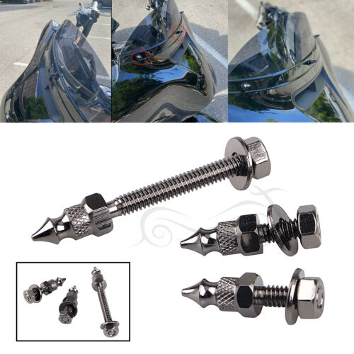 Spike Windshield Fairing Bolts Kit For Harley Electra Street Glide Ultra Limited - Picture 8 of 8