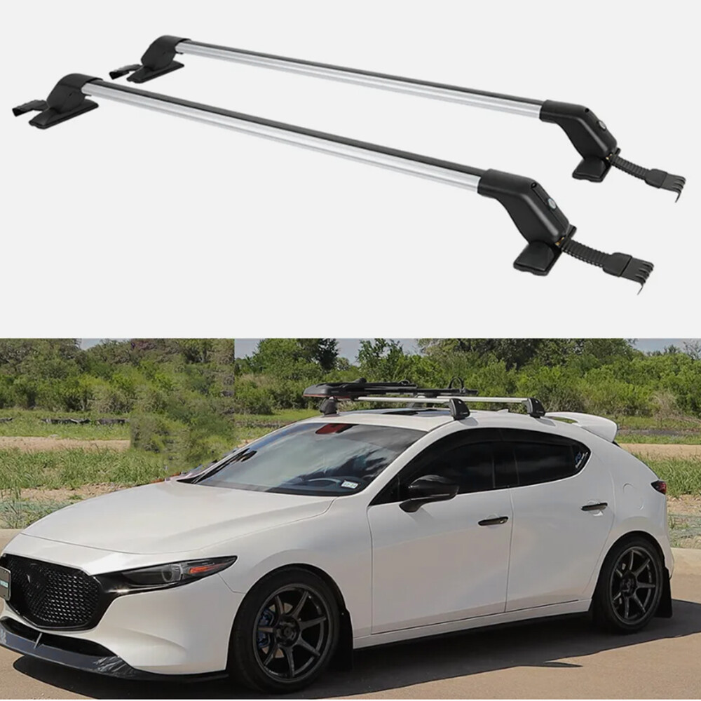 For Mazda Sedan Car Top Roof Rack Cross Bar Luggage