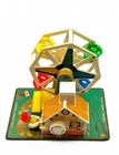 Vintage Fisher Price Musical Ferris Wheel #969...runs well