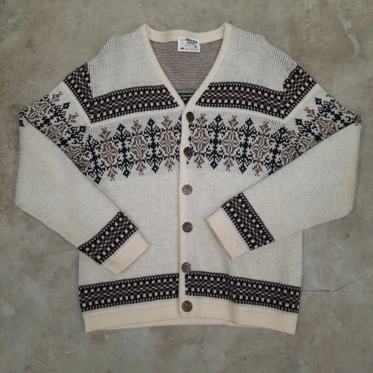 White mens cardigan sweater sale