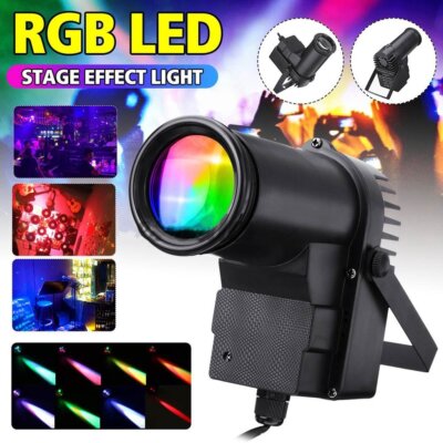 DMX512 LED RGBW ステージライト Amazon.com: ZEMOJ Par Lights RGBW 4in1 14X18W LED Stage