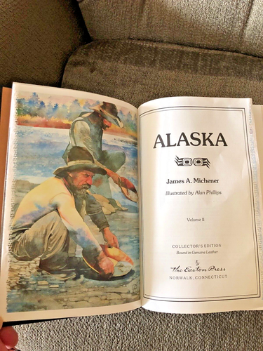 Alaska Volume II ONLY by James A. Michener HC Easton Press 1992 - Picture 2 of 7