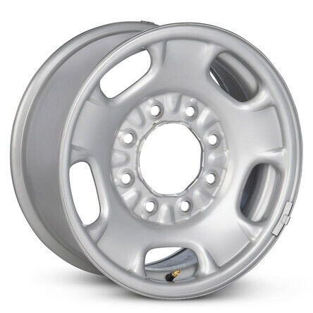 Genuine OEM Take-Off Wheel For 2011-2023 Chevrolet Silverado 3500 17" Steel Rim - Picture 2 of 9