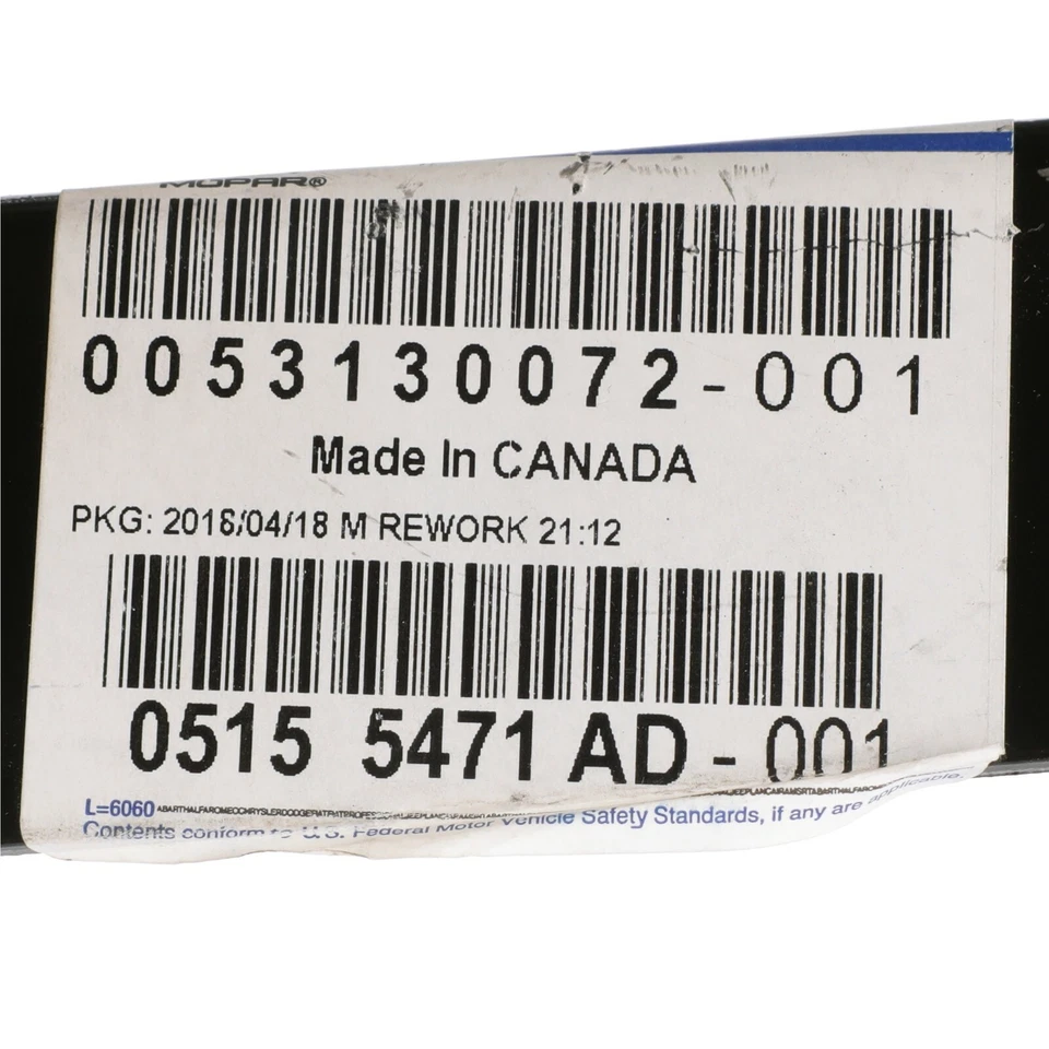 CHRYSLER SEBRING DODGE AVENGER CAPÓ SUPERIOR DELANTERO IZQUIERDO MEDIA BISAGRA MOPAR GENUINO Foto 4 de 4