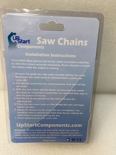 2X 10" Upstart Semi Chisel Saw Chain for Oregon S40 Chainsaws - Picture 2 of 2