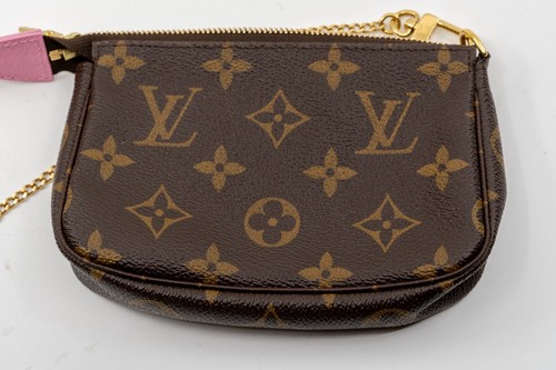 LOUIS VUITTON Mini Pochette Accessoires M81760 Monogram Pink Multi Vivienne - Picture 2 of 16
