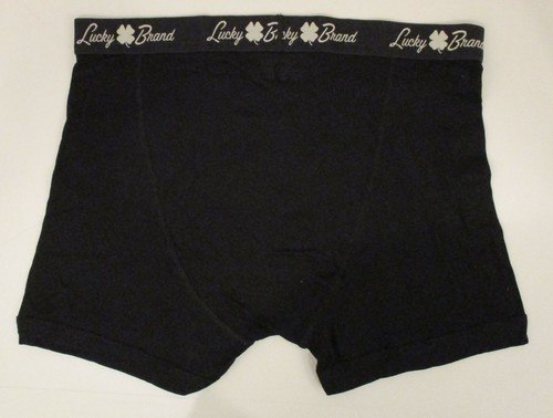 PAQUETE DE 3 CALZONCILLOS BOXER DE ALGODÓN PARA HOMBRE TALLAS LUCKY BRAND S M L XL AZUL GRIS NEGRO AZUL MARINO - Imagen 32 de 48