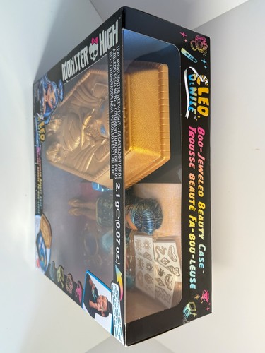Muñeca Monster High Cleo De'nile 2023 y estuche de belleza boo-jeweled nuevo en caja nuevo en caja - Imagen 7 de 8
