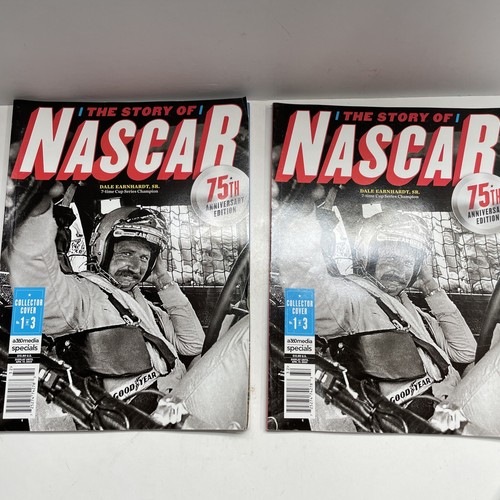 PORTADA DE MEDIOS STORY OF NASCAR MAGAZINE 2023 A360 #1 DALE EARNHARDT SR - Imagen 10 de 14