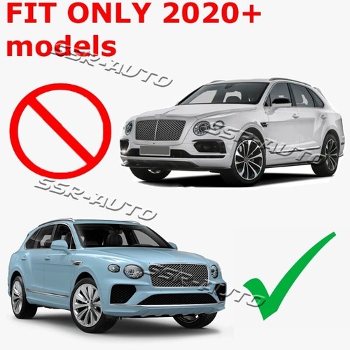 For Bentley Bentayga 2020+ Front Bumper Chrome Upper Grille Upgrade - Imagen 3 de 3