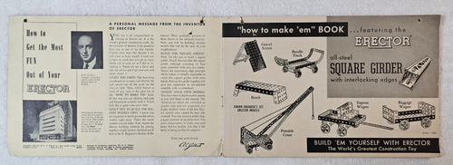 1958 Gilbert Action Conveyor Belt Erector Set NO. 10063 - Complete - Working! - Picture 15 of 24