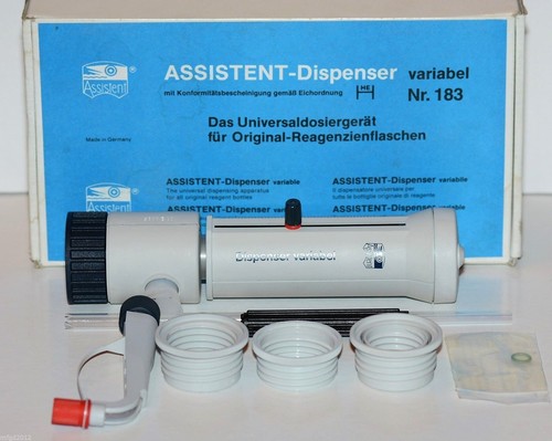 ASSISTENT-Dispenser III variabel 2,5 - 25 ml - Article neuf , boîte abîmé