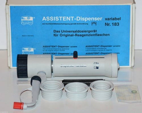 ASSISTENT-Dispenser III variabel 2,5 - 25 ml - Article neuf , boîte abîmé - Afbeelding 1 van 1