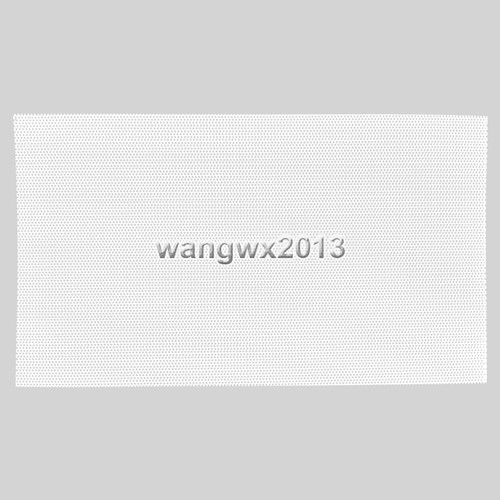 2pcs 250x143mm Speaker Cover Decorative Circle Woofer Square Metal Mesh Grille # - Picture 4 of 6