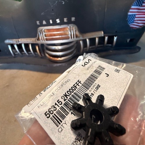 (1) ⭐GENUINO⭐ Acoplador de columna de dirección flexible OEM Hyundai Kia 563152K000FFF - Imagen 3 de 5