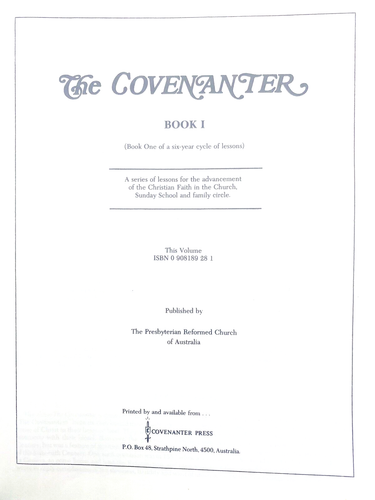 The Covenanter Vols 1-6 Presbyterian Church Sunday School Study Course - Picture 2 of 10