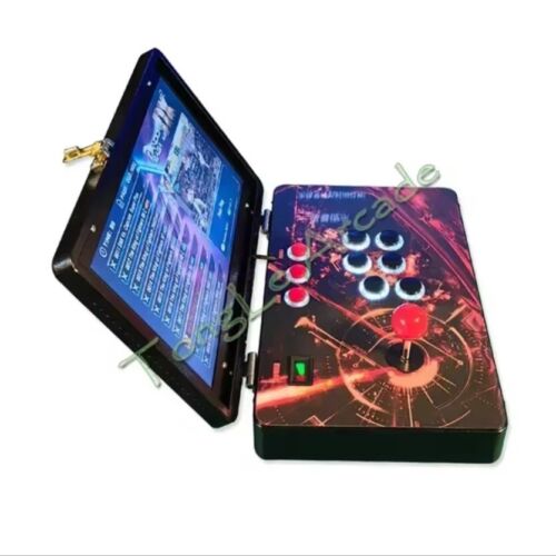 14-Inch 3D Pandora DX Portable Arcade Folding Game Machine 26800 Games (BLACK) - Picture 3 of 14