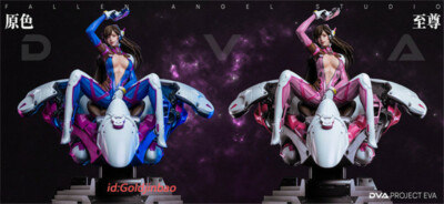 ゲームキャラクター FallenAngel Studio 1/4 DVA: Blue Ex Fallen Angel Studio Overwatch 1/4 DVA Project Blue Limited
