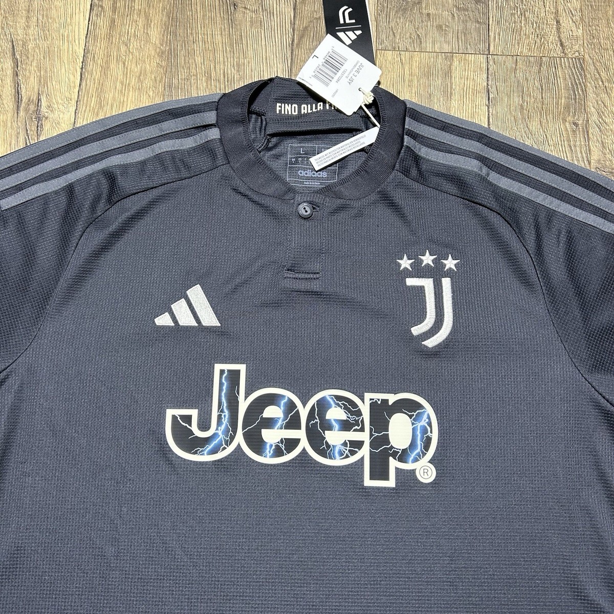 Adidas 2023/24 Juventus Authentic Third Kit Soccer Jersey