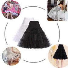 Women's Underskirt 1950s Vintage Petticoat Skirts Bridal Crinoline Half Slips