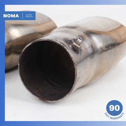 1995 Jaguar XJS Series 3 Exhaust Muffler Tips Left & Right Set NNA6724AA OEM - Picture 8 of 10