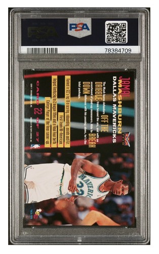 1993 Topps Stadium Club Jamal Mashburn Beam Team RC #22 PSA 5 - Rare Low Pop! - Foto 2 di 2