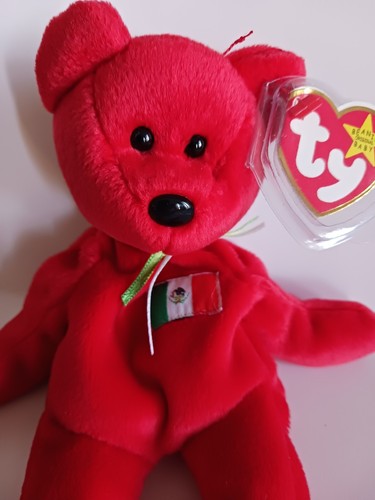 Ty Beanie Baby "Osito" Mexico Bear 1999 NWT - Picture 2 of 5