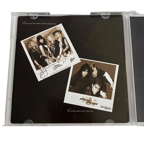 Danger Danger - Cockroach Signed Autographed CD Rare Ted Poley Paul Laine OOP - Picture 7 of 8