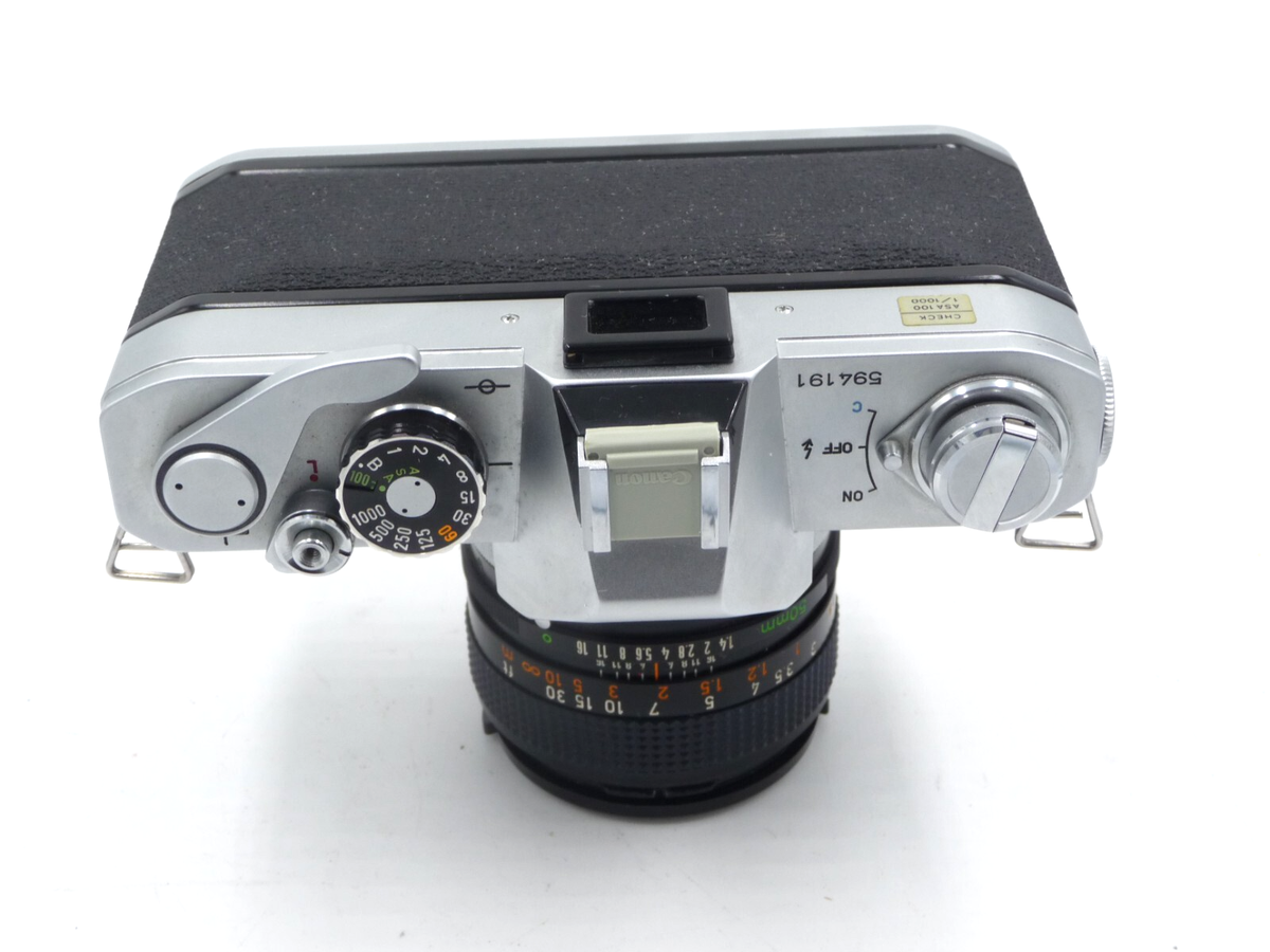 Canon FTb QL, 50mm F1.4 Canon FD lens, Canon Speedlite 133D and