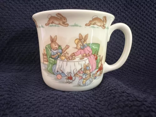 Royal Doulton Bunnykins Mug 3” Bone China England