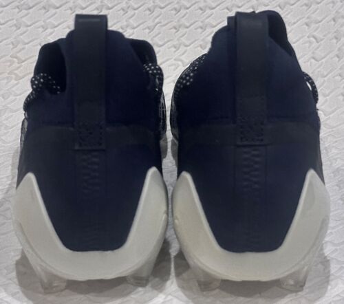 ADIDAS Adizero Primeknit Navy Blue White Reflective Football Cleats Mens Sz 12.5 - Picture 6 of 15