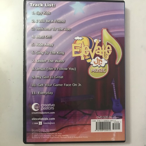 Elevate Children's Church Kids Jr Music DVD Vol. 1, 2, 4 & Kids Radio E Music CD - Imagen 8 de 12