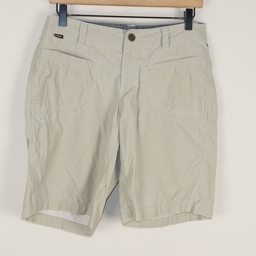 Kuhl KuhlDry Khaki Brown Outdoor Trail Hiking Shorts Womens Sz 6