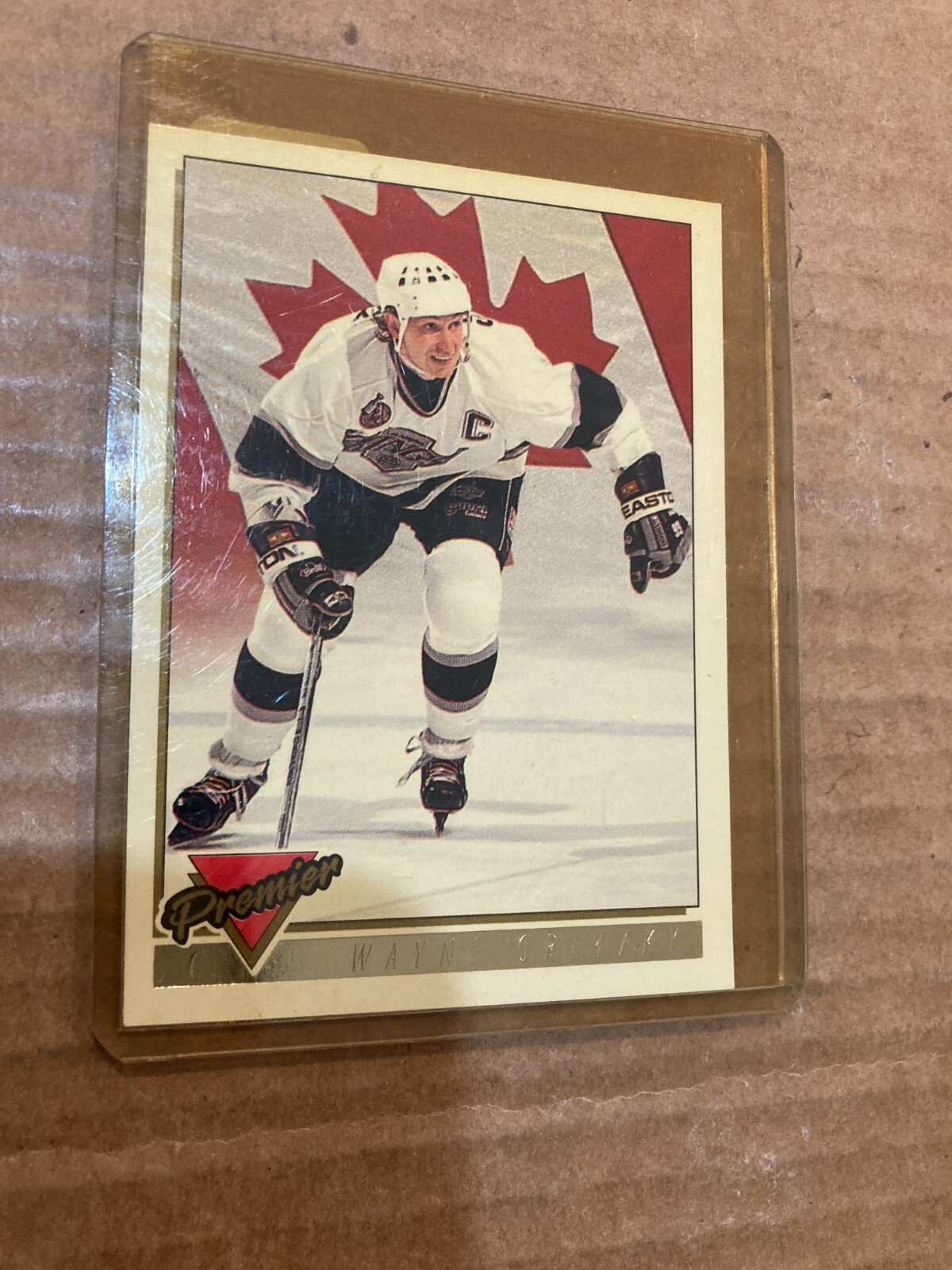 premier hockey 1994 topps hockey #380 wayne gretzky