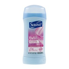 Suave Deodorant 48 Hour Protection Powder Anti Staining Invisible Solid 2.6 oz