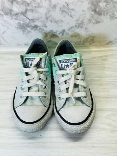 Converse Chuck Taylor All Star Mint Green Slip On Shoes. 656095F Size 11 Kids - Picture 2 of 6