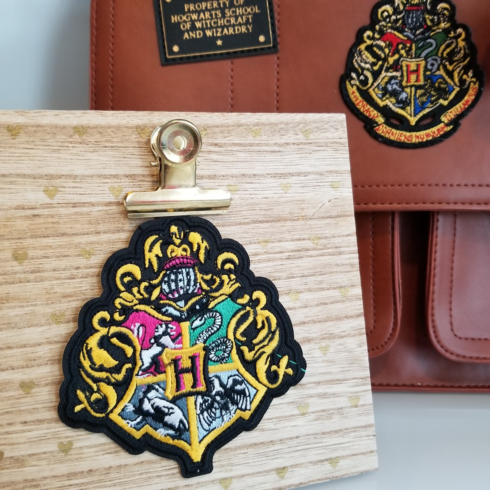 New  Hogwarts, Harry Potter House Badge Iron or Sew On Patches