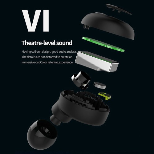 Bluetooth True Wireless Headset Earphone Earbud w/ Microphone for iOS Android - 第 22/24 張圖片