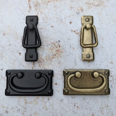Rustic Handle Oak Furniture Land Style Replacement Black Bronze 4 Types Rustic Handle Oak Furniture Land Style, Oak Furniture Land Drawer Handles