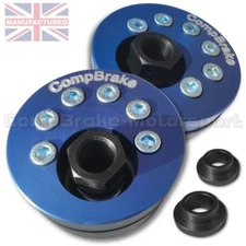 FITS AUDI 90 FRONT ADJUSTABLE SUSPENSION TOP MOUNTS - NEXT GENERATION 2-PIECE