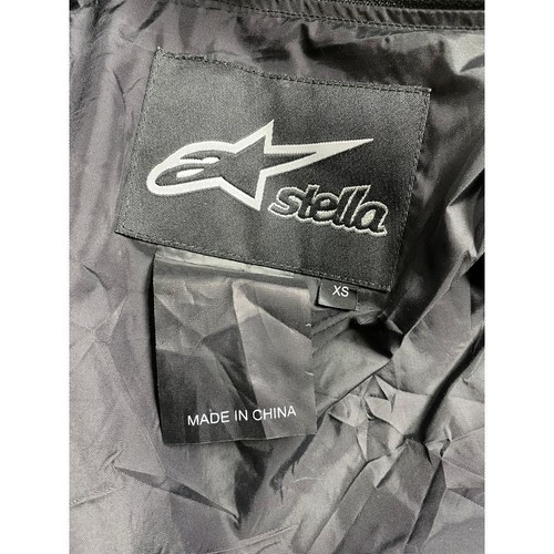 Alpinestars Stella Men's Black Waterproof Jacket Long Sleeve Zipper Size XS - Picture 2 of 17