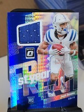 2023 Donruss Optic 1st Year Patch Josh Downs #FYF-JD Blue Patch
