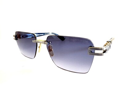 Dita META-EVO ONE Antique Silver Blue Swirl/Blue Shaded (02