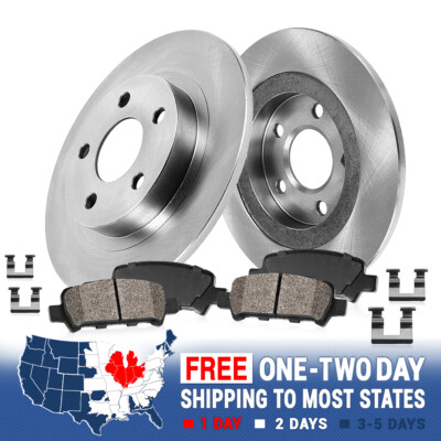 Fits 2007-2010 Hyundai Elantra Front Black Drill Slot Brake Rotors+Ceramic Pads