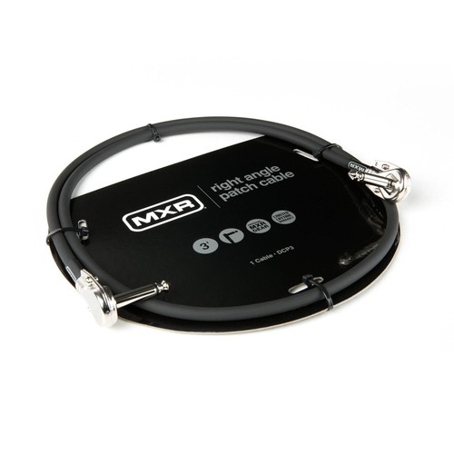 Instrument Cable Patch MXR 3 feet (~1m) Right Angle Ends Lifetime Warranty - Picture 3 of 6