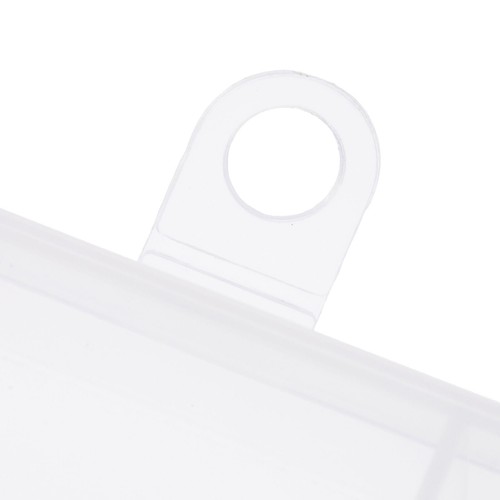 NEW Clear Jewelry Box 6-Pack Plastic Bead Storage Container Earrings Organizer - Picture 10 of 12