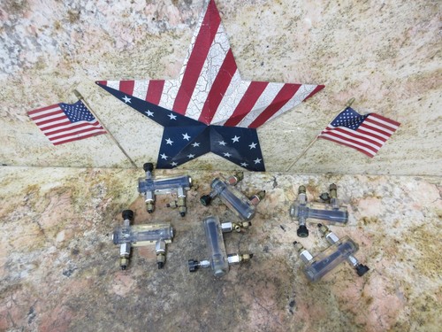 TFM BROTHER HS-5100 CNC EDM C30-SD3 WATER GAUGE LOT OF 6 PIECES