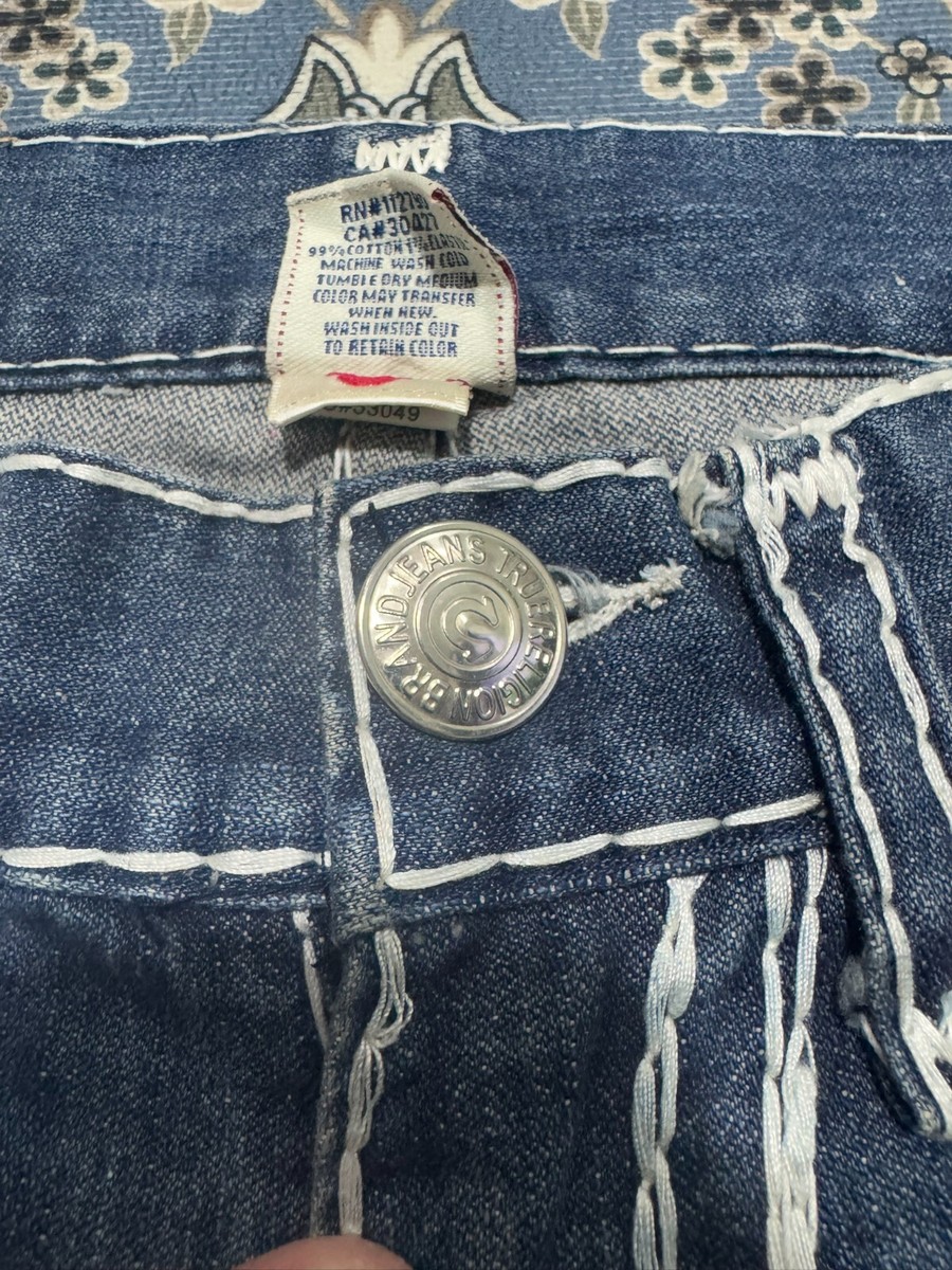 パンツ true religion super t 32inch y2k ROCCO SUPER T SKINNY JEAN 32